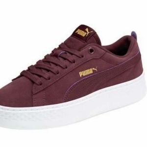 Puma Smash Platform suede sneakers